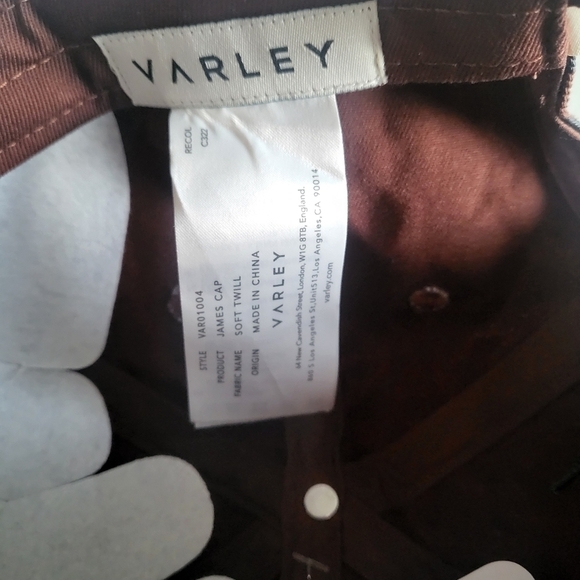 New Varley James Baseball Cap in Tort Leopard One Size New Without Tag - Picture 12 of 13